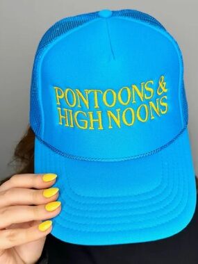 Pontoons & High Noons Trucker Hat